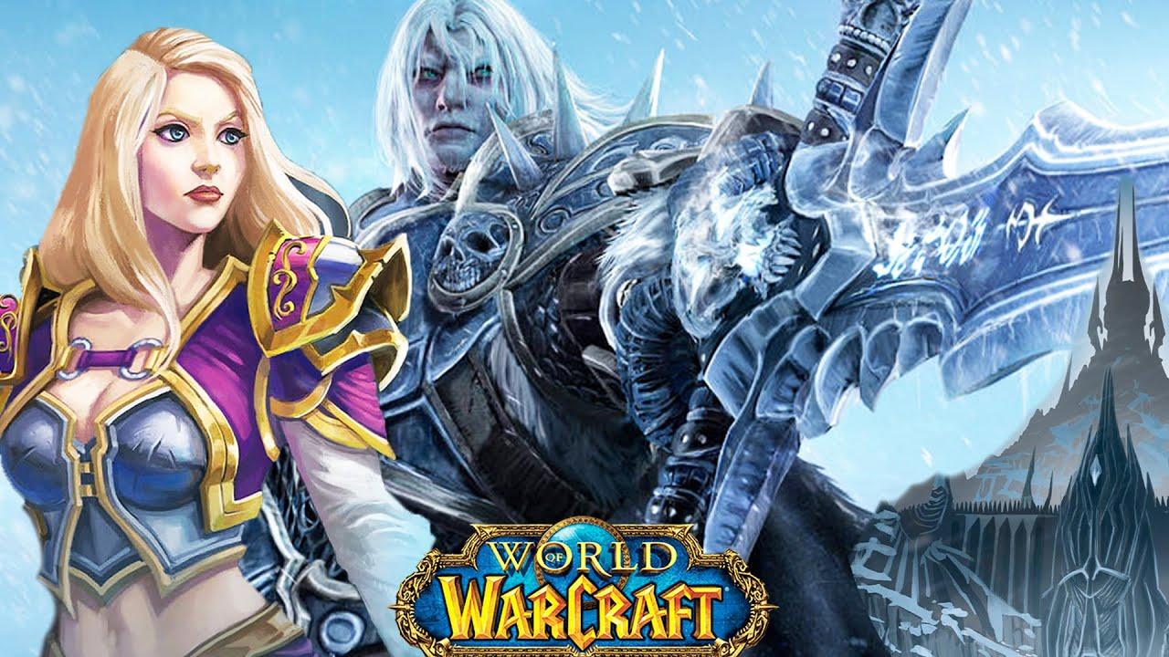 Arthas Takes Frostmourne & Becomes The Lich King In Icecrown - All Cinematics | World of Warcraft 4K